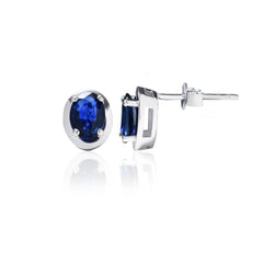 14_Ayar_Altin_Oval_Safir_Kupe_2