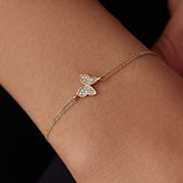 14_Ayar_Altin_Tasli_Kelebek_Bileklik