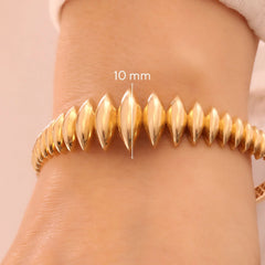 14K Gold Bangle Bracelet