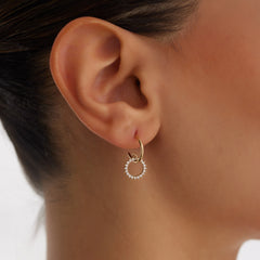 Halka Charm Küpe
