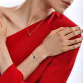 14-Ayar-Altin-Emerald-Safir-Kolye