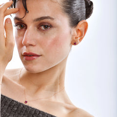 14-Ayar-Altin-Emerald-Yakut-Kupe