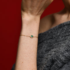 14-Ayar-Altin-Emerald-Zumrut-Bileklik