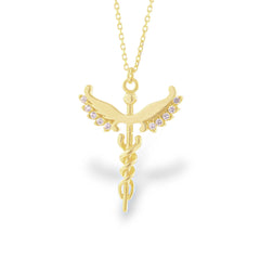 Caduceus Necklace