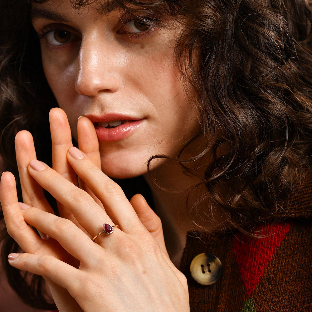 14-Ayar-Altin-Pear-Yakut-Yuzuk