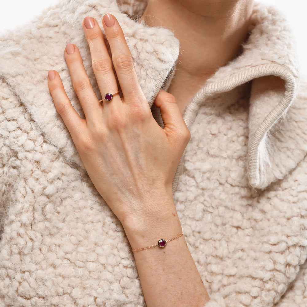 14-Ayar-Altin-Round-Yakut-Bileklik