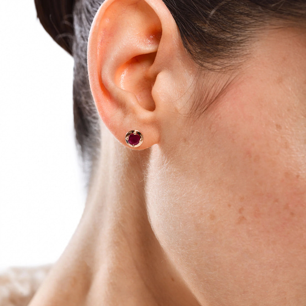 14-Ayar-Altin-Round-Yakut-Kupe