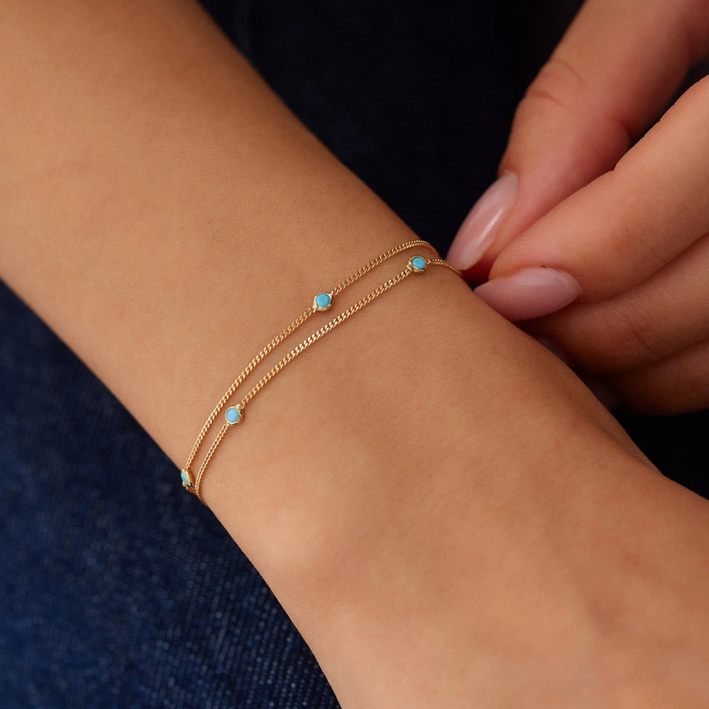 Turkuaz-Tasli-Bileklik