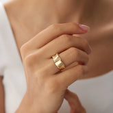 14 Ayar Altın Rampa Yüzük