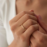 14 Ayar Altın Gurmet Yüzük