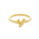 14 Ayar Altın Sincap Yüzük