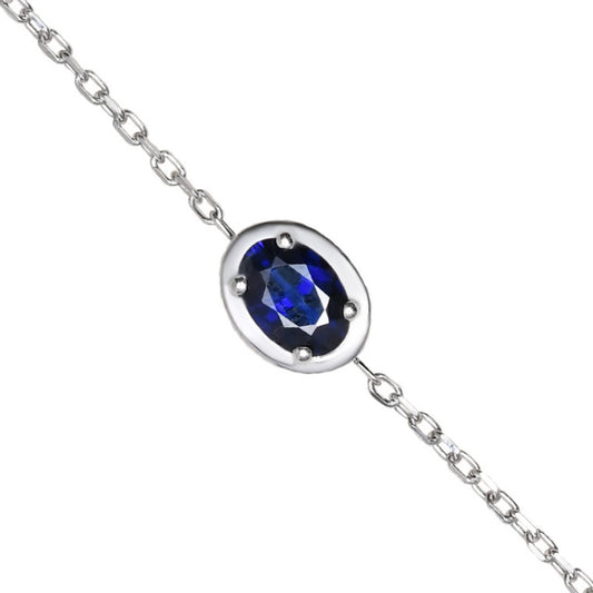 14-Ayar-Altin-Oval-Safir-Bileklik