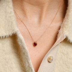 14-Ayar-Altin-Pear-Yakut-Kolye-2
