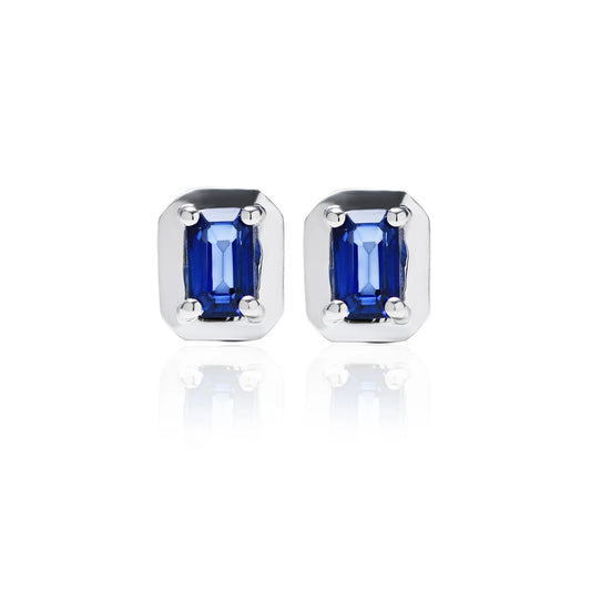 14_Ayar_Altin_Emerald_Safir_Kupe