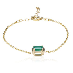 14_Ayar_Altin_Emerald_Zumrut_Bileklik_2