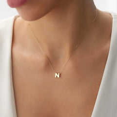 14_Ayar_Altin_Harf_Kolye_3