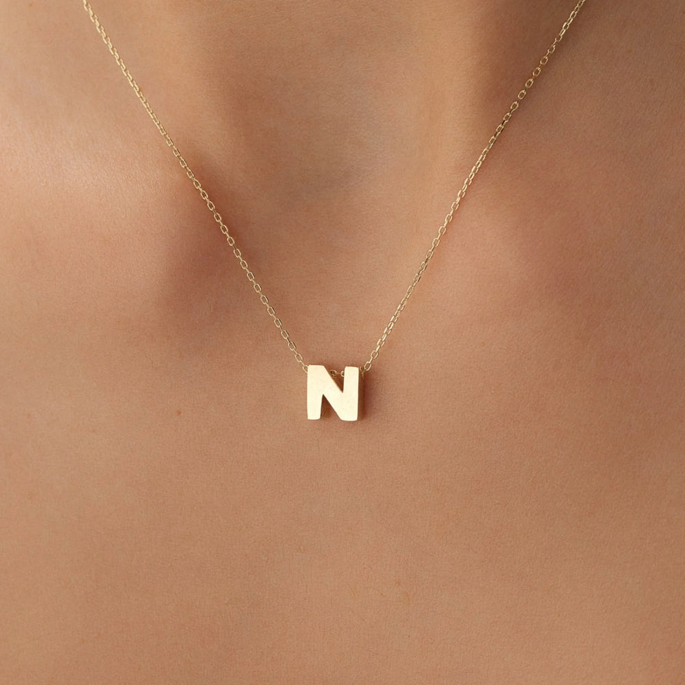 14_Ayar_Altin_Harf_Kolye_3