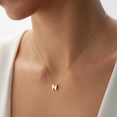 14_Ayar_Altin_Harf_Kolye_3