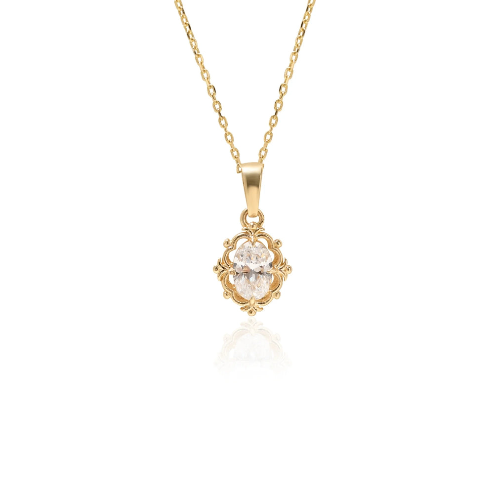 14_Ayar_Altin_Vintage_Kolye_1