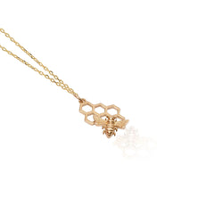 14k-altin-ari-petek-kolye-2