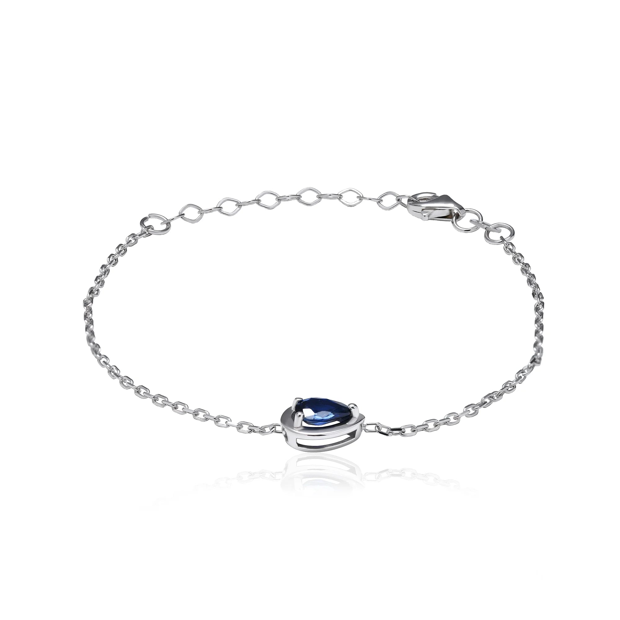 Pear Safir Bileklik