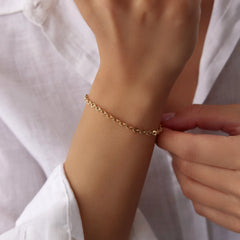 14 Ayar Altın Doç Bileklik