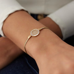 14 Ayar Altın Trapez Balıksırtı Bileklik