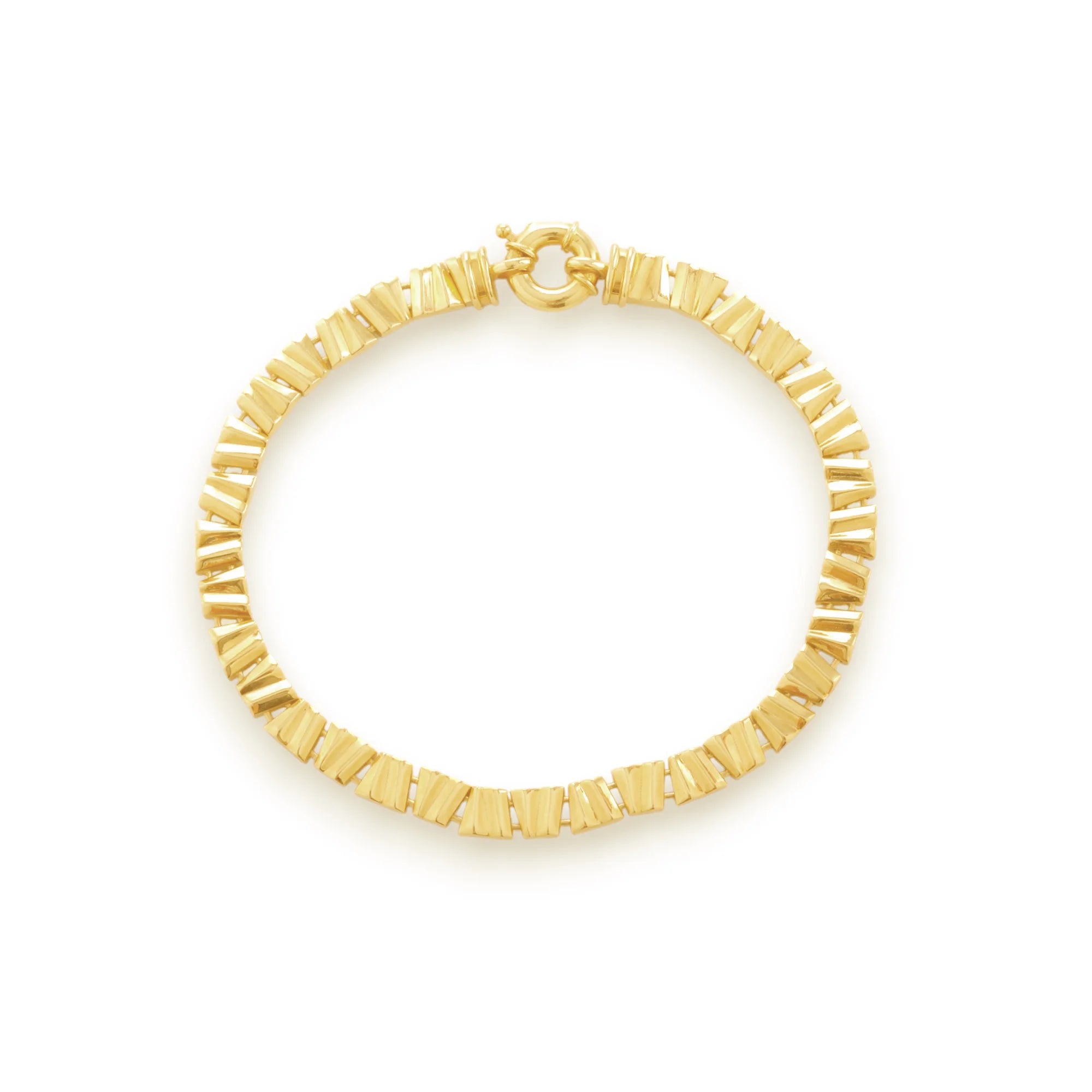 14 Ayar Altın Prizma Bileklik