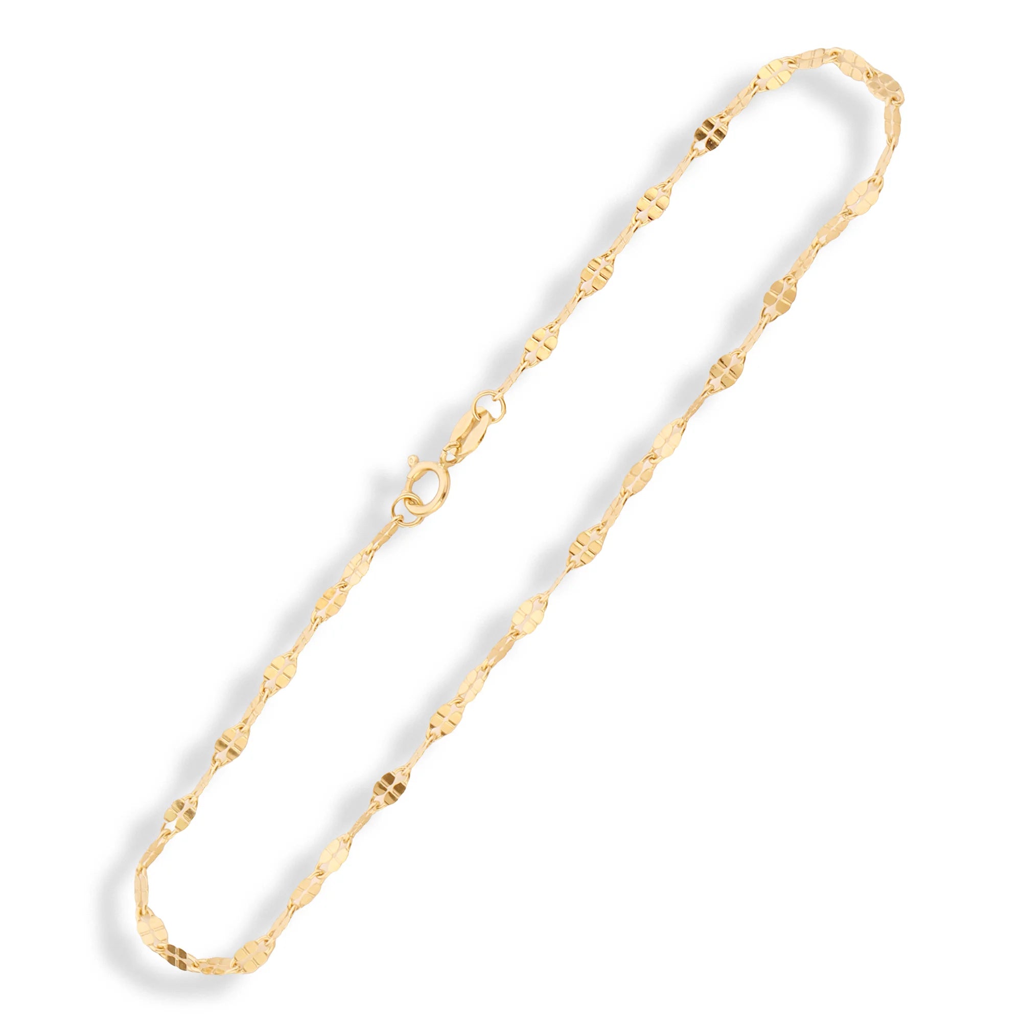 14 Ayar Altın İnce Aynalı Bileklik