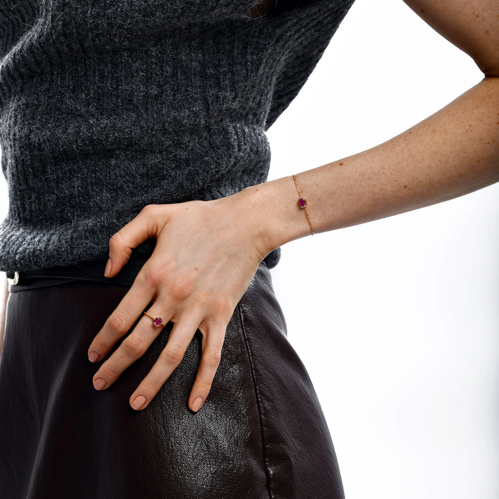 14-Ayar-Altin-Emerald-Yakut-Bileklik