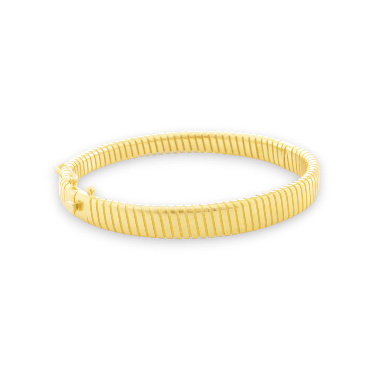 14 Ayar Altın Tırtıklı Kelepçe