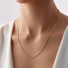 14 Ayar Altın Gurmet Zincir