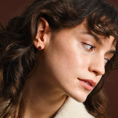 14-Ayar-Altin-Pear-Yakut-Kupe