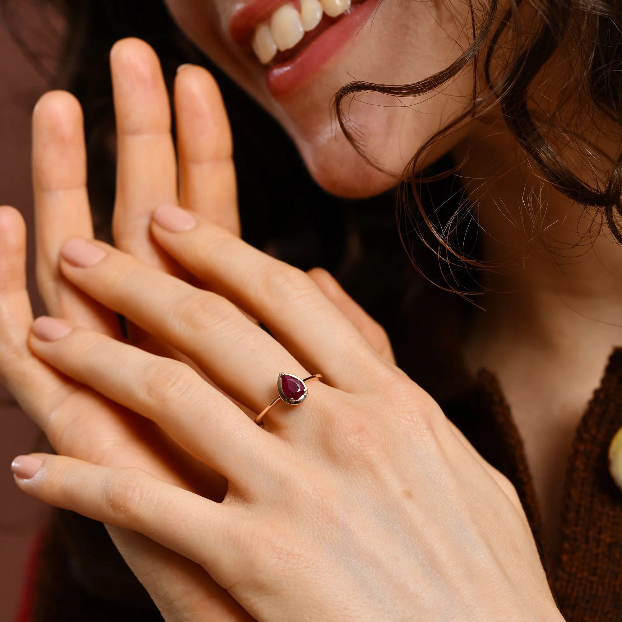 14-Ayar-Altin-Pear-Yakut-Yuzuk