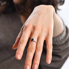 14-Ayar-Altin-Round-Safir-Yuzuk