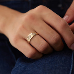 14 Ayar Altın Çoklu Göz Yüzük