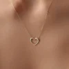 14 Ayar Altın Kalp Kolye