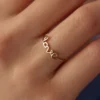 14 Ayar Altın Love Yüzük